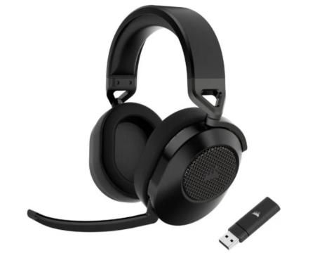 Corsair HS65 Wireless V2 Auriculares Gaming Inalámbricos 7.1 Negros