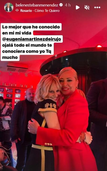 Belén Esteban sale en defensa de Eugenia Martínez de Irujo tras las demoledoras palabras de Fran Rivera