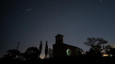 Lluvia de Gemínidas en Manlleu.