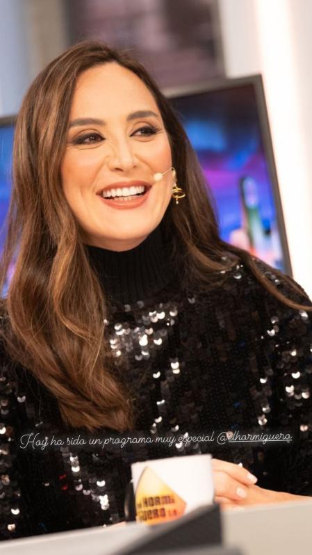 Tamara Falcó estaba muy feliz con la visita de su madre a 'El Hormiguero'