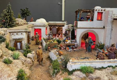 Pesebre del santuario de Santa Gema.