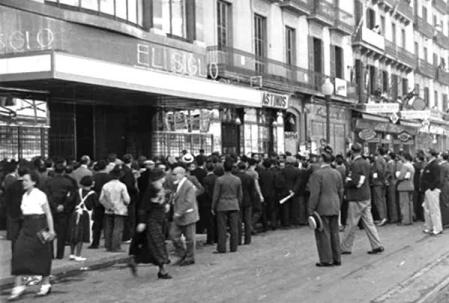Los almacenes El Siglo reabrieron en la calle Pelayo en 1934