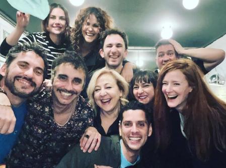 Reunión por los 18 años de 'Aida': Paco León, Canco Rodríguez, Carmen Machi, Eduardo Casanova, Pepa Rus, Ana Polvorosa, Miren Ibarguren, Melani Olivares, David Castillo y Secun De la Rosa