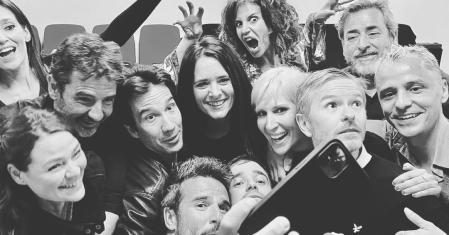 25 aniversario de 'Compañeros': Antonio Hortelano, Manuel Feijoo, Raul Peña, Daniel Retuerta, Eva Santolaria, Cristina Peña, Virginia Rodríguez, Julián González, Nicolás Belmonte y Jorge Bosch, entre otros