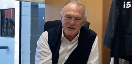 Las primeras imágenes de Pedro Piqueras en su recién estrenada vida de jubilado