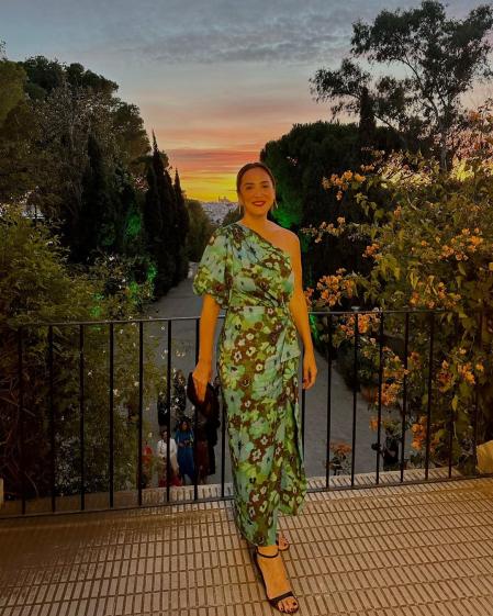 Tamara Falcó en la boda de unos amigos en Altea