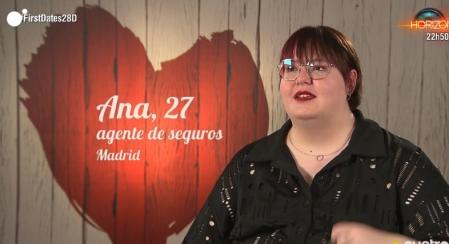 Ana en 'First Dates'