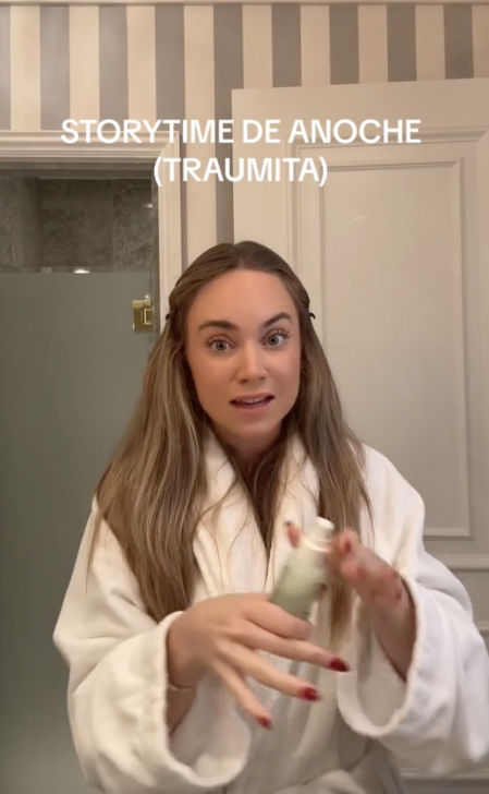 La joven se encontró con un espectáculo escatológico en el conocido local 'Box'