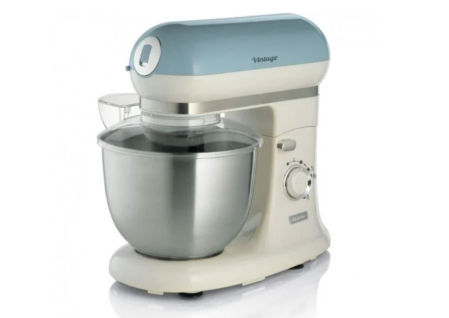 Ariete 1588/05 Batidora Amasadora Vintage 1200W Azul/Crema