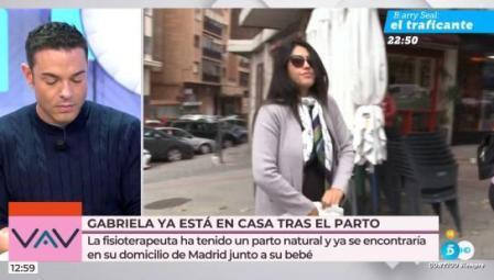 Antonio Rossi lee un mensaje de Gabriela Guillén en 'Vamos a ver'