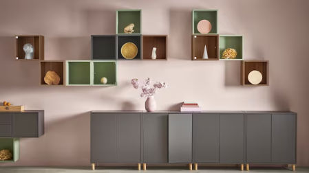 Sistema de almacenaje Eket.