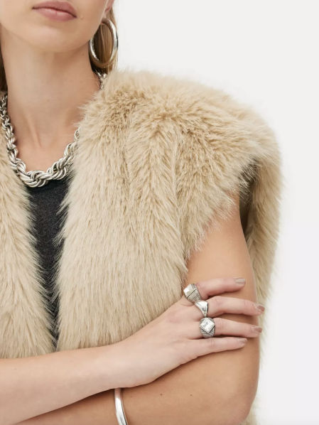 Chaleco de pelo de Primark