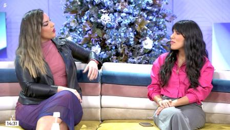 Isa Pantoja admite haber echado de menos a su ladre en Navidad