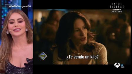 Sofía Vergara en 'El Hormiguero', promocionando 'Griselda'