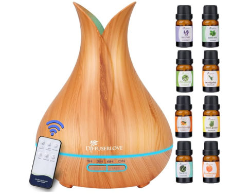 Humidificador de aceites esenciales de Diffuserlove.