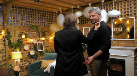 Natxo y Vera en 'First Dates'