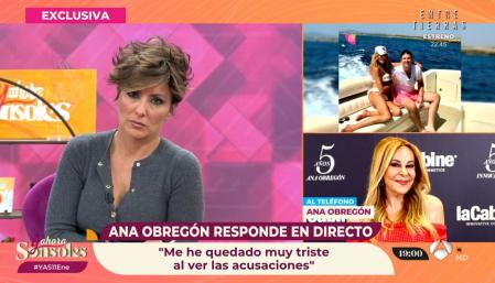 Ana Obregón responde a las acusaciones por la Fundación Lequio.