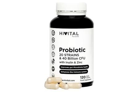 Prebióticos y probióticos Hivital Foods