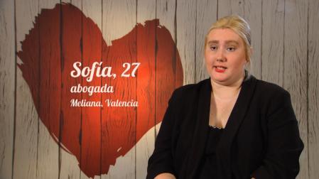 Sofía en 'First Dates'