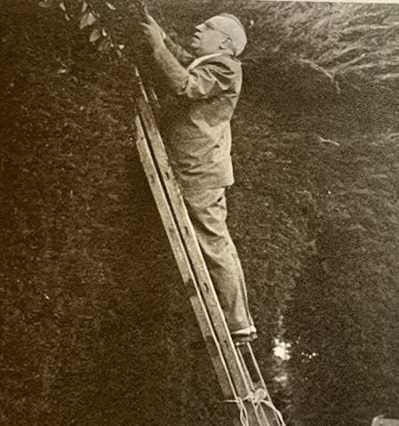 Azaña en la casa de Pich i Pon en Sant Vicenç de Montalt