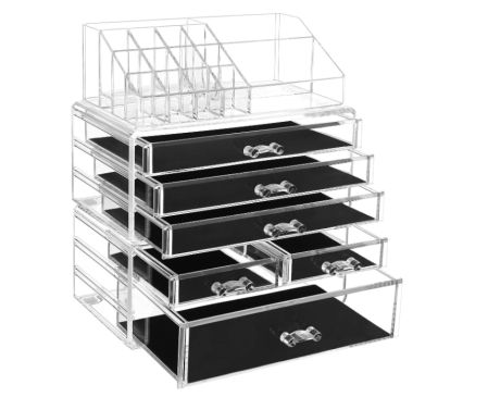 Organizador de maquillaje acrílico SONGMICS