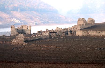 El pantano de Sau está al 5% de su capacidad.