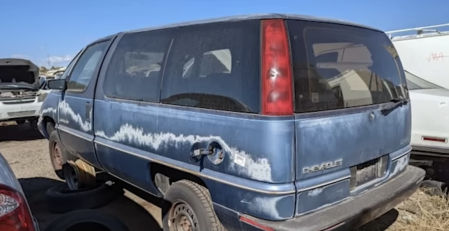 La camioneta utilizada por los hermanos Helzer para deshacerse de los cuerpos de sus víctimas