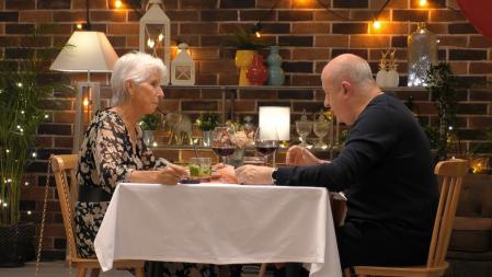 Mari Carmen y Carlos en 'First Dates'