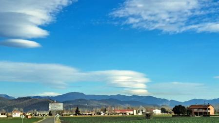 Espectáculo en el cielo de la Vall d'en Bas.