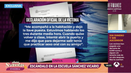 La víctima de un presunto abuso sexual en la escuela de tenis de Emilio Sánchez Vicario
