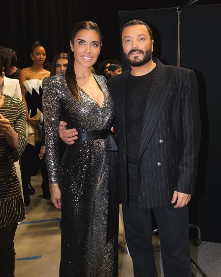 Pilar Rubio junto a Zuhair Murad, el diseñador que firmó su vestido de novia