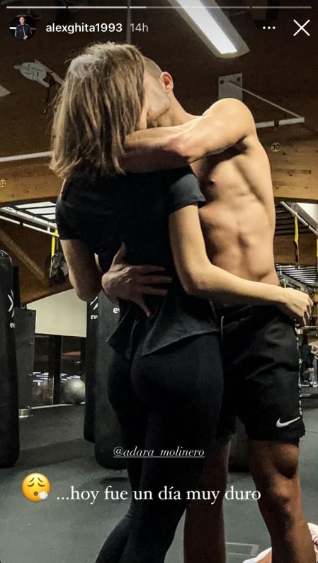 Adara y Álex en una imagen reciente