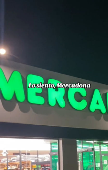 La entrada del Mercadona