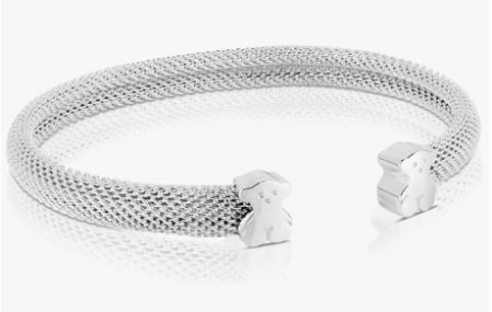 TOUS Pulsera de Plata de Primera Ley