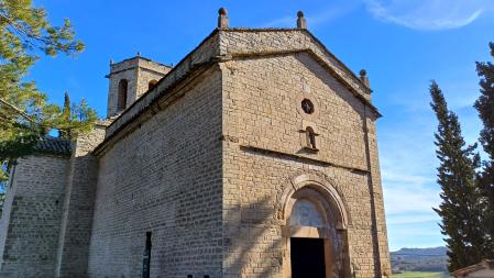 Exterior del crucero de la Ermita de Santa Fe de Calonge
