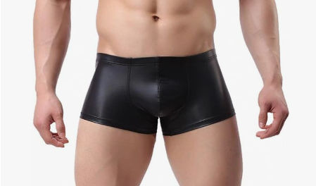 Calzoncillos estilo cuero