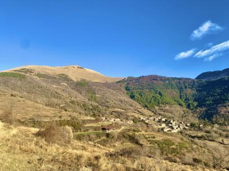 El pueblo de Bruguera, en la Vall de Ribes.