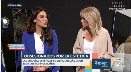 Carla Barber, en 'Espejo Público'.