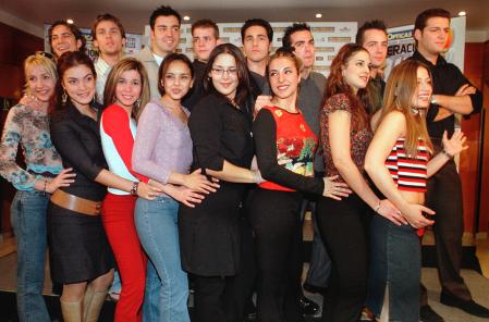 Los concursantes de la primera edición de 'Operación Triunfo'