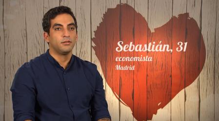Sebastián en 'First Dates'