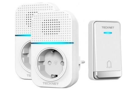 Timbre inalámbrico con enchufe TECKNET