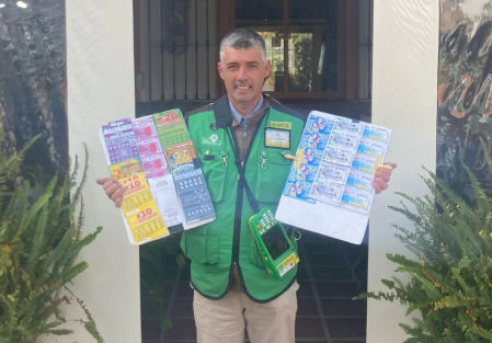 Alejandro Gallardo, el vendedor que repartió suerte