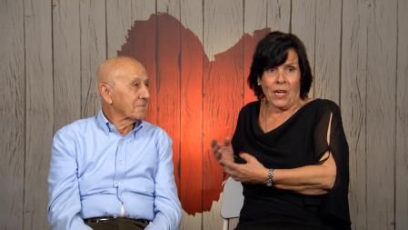 José y Manuela en 'First Dates'