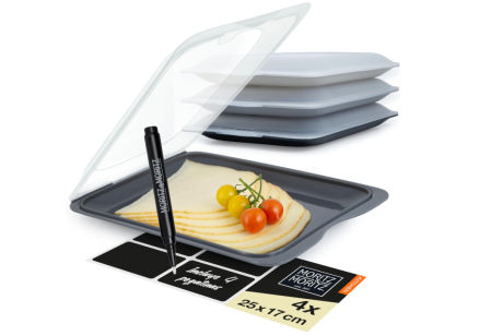 Juego de 4 porta embutidos Moritz & Moritz