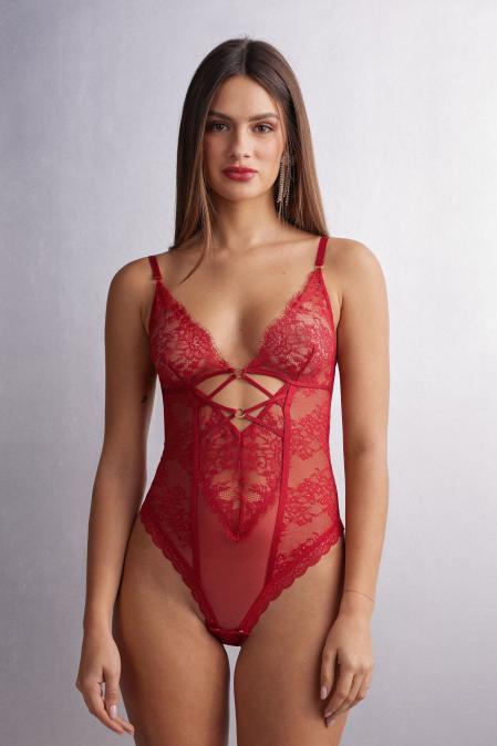 Body de encaje de Intimissimi. (Intimissimi)