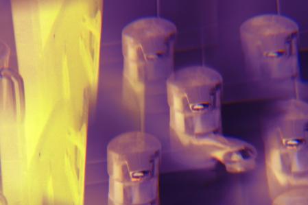 Botellas inspiradas en la obra de Giorgio Morandi.