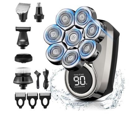 ETENTOUS, afeitadora de cabeza hombre 8D