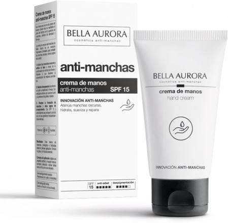 BELLA AURORA, crema de manos anti-manchas, anti-edad y despigmentante