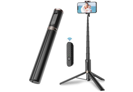 Trípode para móvil y palo selfie