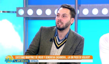 José Antonio Avilés afirmó haber hablado con Cayetano Martínez de Irujo.